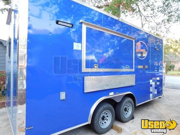 2019 Food Concession Trailer Kitchen Food Trailer Exterior Customer Counter South Carolina for Sale