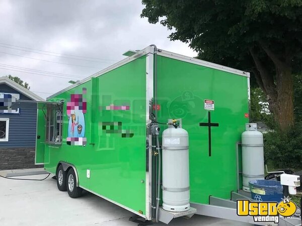 2019 Food Concession Trailer Kitchen Food Trailer Michigan for Sale