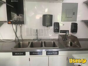 2019 Food Concession Trailer Kitchen Food Trailer Prep Station Cooler Florida for Sale