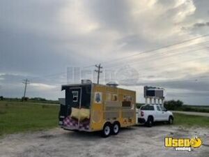 2019 Food Concession Trailer Kitchen Food Trailer Removable Trailer Hitch Florida for Sale