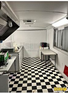 2019 -  8.5' x 22' Food Concession Trailer | Mobile Kitchen Vending Unit with Porch for Sale in Texas!