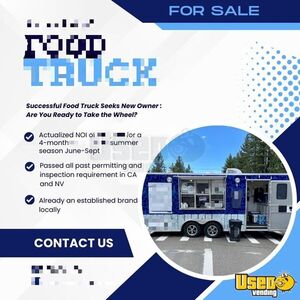 2019 Food Trailer Concession Trailer Steam Table California for Sale
