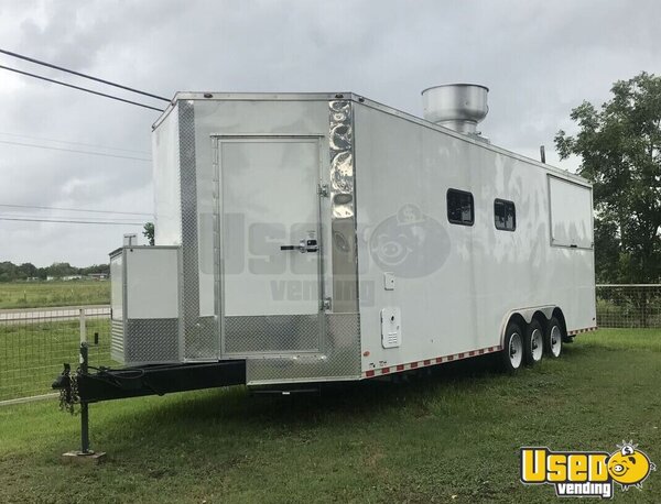 2019 Food Trailer Kitchen Food Trailer Texas for Sale