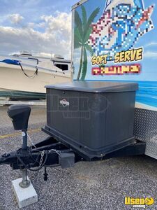 2019 Ice Cream Concession Trailer Ice Cream Trailer Reach-in Upright Cooler Florida for Sale