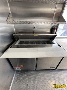 2019 Kitchen Concession Trailer Kitchen Food Trailer Prep Station Cooler Florida for Sale