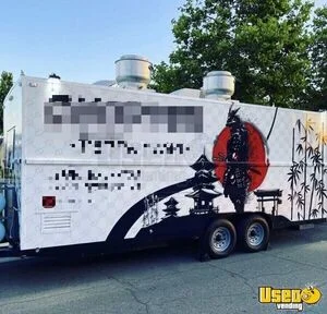 2019 Kitchen Concession Trailer Kitchen Food Trailer Upright Freezer California for Sale