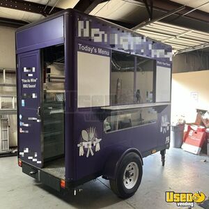 2019 4.5' x 10' Kitchen Food Concession Trailer with Fire Suppression System for Sale in Tennessee!
