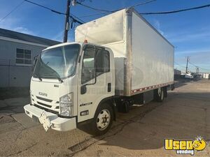 2019 20' Isuzu NRR  Box Truck with Lift Gate Diesel Transport Service Vehicle for Sale in Texas!