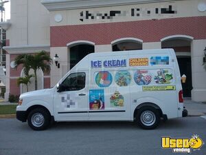 2019 Nv2500 Ice Cream Truck Ice Cream Truck Air Conditioning Florida Gas Engine for Sale