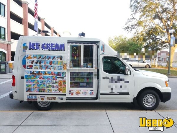 2019 Nv2500 Ice Cream Truck Ice Cream Truck Florida Gas Engine for Sale