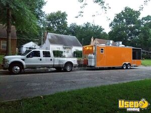 2019 Qtm 8.6 X 28 Ta 14k Barbecue Food Trailer Barbecue Food Trailer Kansas for Sale