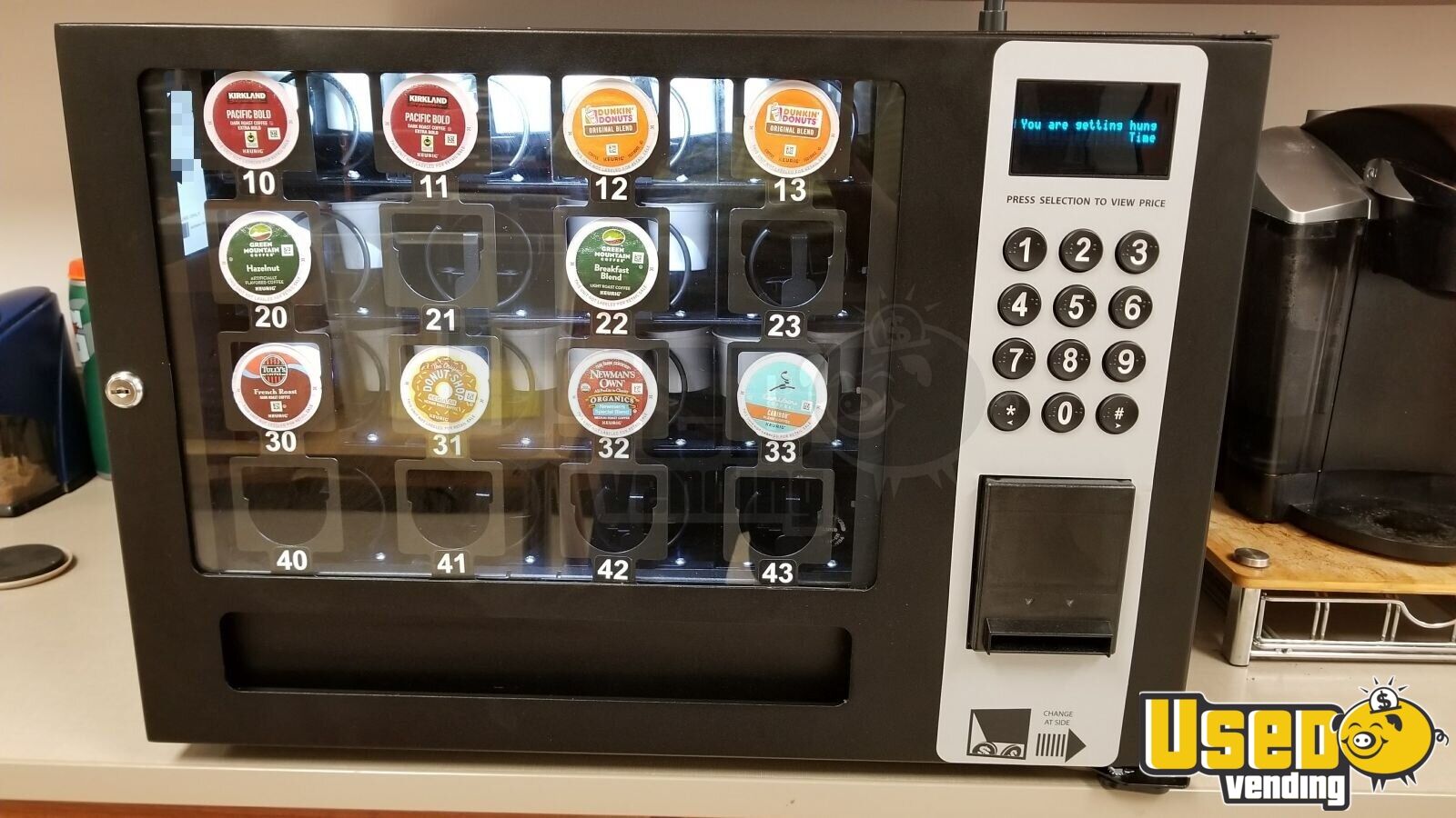 Selectivend SB256 Single Brew Coffee Pod Vending Machine