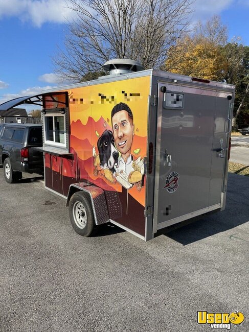 2019 Silver Cargo Trailer Concession Trailer Tennessee for Sale
