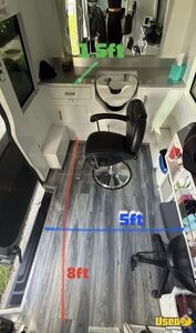 2019 Sprinter 2500 Mobile Hair & Nail Salon Truck Cabinets Florida Gas Engine for Sale