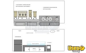 2019 Transit 250 Coffee & Beverage Truck Water Tank Texas Gas Engine for Sale