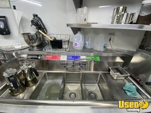 2019 V-nose Coffee And Mini Donuts Trailer Concession Trailer Electrical Outlets Florida for Sale