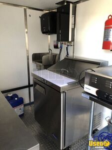 2019 Vt6125a Kitchen Food Trailer Stainless Steel Wall Covers California for Sale