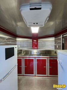 2019 Vt8.5x16ta Concession Trailer Diamond Plated Aluminum Flooring Florida for Sale