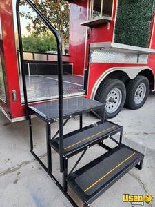 2019 Vt8.5x16ta Concession Trailer Stainless Steel Wall Covers Florida for Sale