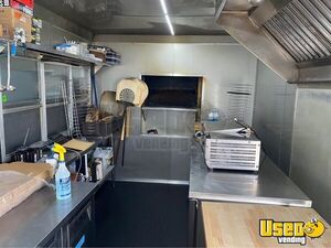 2019 Wood-fired Pizza Concession Trailer Pizza Trailer Diamond Plated Aluminum Flooring North Carolina for Sale