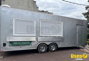 2019 Wp12843 Kitchen Concession Trailer Kitchen Food Trailer Stainless Steel Wall Covers Pennsylvania for Sale
