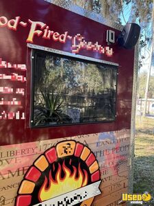 2020 24’ Wood-fired Pizza Trailer Pizza Trailer Cabinets Florida for Sale