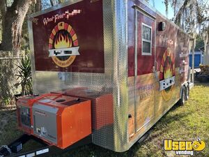 2020 24’ Wood-fired Pizza Trailer Pizza Trailer Concession Window Florida for Sale