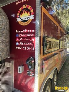 2020 24’ Wood-fired Pizza Trailer Pizza Trailer Stainless Steel Wall Covers Florida for Sale