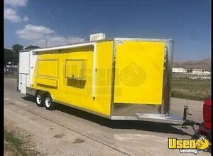 2020 30' Kitchen Food Concession Trailer Kitchen Food Trailer Concession Window California for Sale