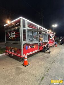 2020 32’ Fully Equipped Food Trailer Kitchen Food Trailer Air Conditioning Texas for Sale