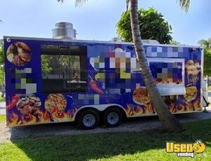 2020 3560 Kitchen Food Trailer Stainless Steel Wall Covers Florida for Sale