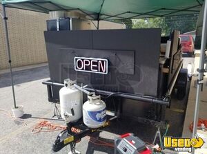 2020 35sa Open Bbq Smoker Tailgating Trailer Barbecue Food Trailer Generator Indiana for Sale