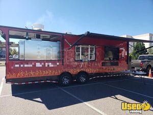 2020 8.5 X 28ta3 Bbq Food Trailer Barbecue Food Trailer Colorado for Sale