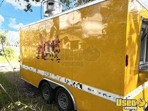 2020 8.5x16ta-3500 Kitchen Food Concession Trailer Kitchen Food Trailer Air Conditioning Florida for Sale