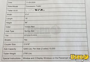 2020 Bakery Trailer Bakery Trailer Breaker Panel Idaho for Sale