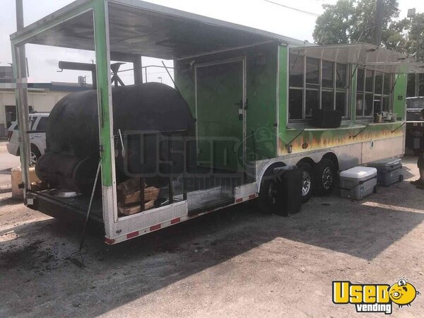 2020 Barbecue Concession Trailer Barbecue Food Trailer Indiana Diesel Engine for Sale