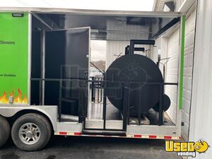 2020 Barbecue Concession Trailer Barbecue Food Trailer Oven Indiana Diesel Engine for Sale
