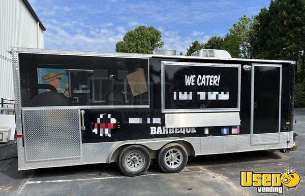 2020 Barbecue Concession Trailer With Screened-in Porch Barbecue Food Trailer South Carolina for Sale