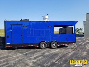 2020 Bbq Food Trailer Barbecue Food Trailer Air Conditioning Wisconsin Gas Engine for Sale