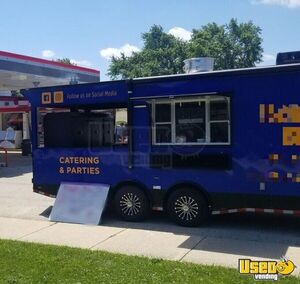 2020 Bbq Food Trailer Barbecue Food Trailer Insulated Walls Wisconsin Gas Engine for Sale