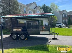 2020 Bbq Trailer Open Bbq Smoker Trailer Maryland for Sale