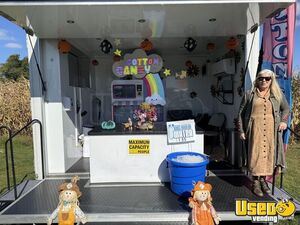 One of a Kind 2020 8.5' x 12' Cotton Candy Concession Trailer Mobile Vending Unit for Sale in Indiana!