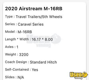 2020 Caravel Airstream 13 Arizona for Sale