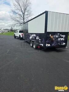 2020 Catering Trl Barbecue Food Trailer Stainless Steel Wall Covers Ohio for Sale
