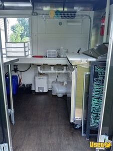 2020 Challenger Food Concession Trailer Concession Trailer Stainless Steel Wall Covers Indiana for Sale