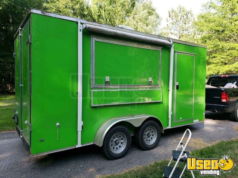 Spotless 7 x 16 2020 Diamond Cargo Nose Enclosed Concession Trailer