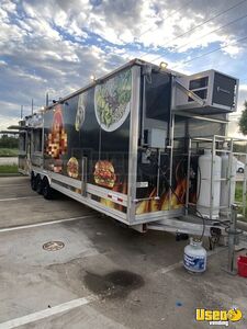 2020 Concession Trailer Kitchen Food Trailer Surveillance Cameras Texas for Sale