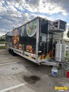 2020 Concession Trailer Kitchen Food Trailer Surveillance Cameras Texas for Sale