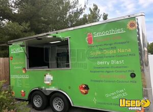 2020 8' x 16'  Acai and Smoothie Concession Trailer Mobile Vending Unit for Sale in New York!