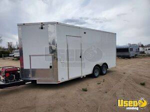 2020 Concession Trailer Stainless Steel Wall Covers Wyoming for Sale